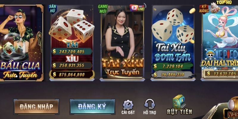 B52 mang đến nhiều tựa game đổi thưởng đỉnh cao