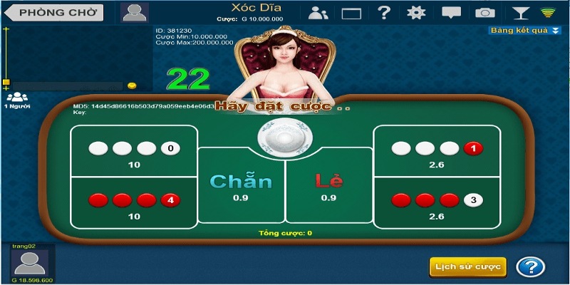 Sự phổ biến hấp dẫn của tựa game xóc đĩa