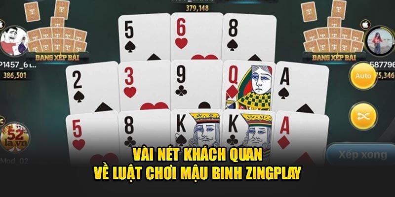 Vài nét khách quan về luật chơi mậu binh zingplay